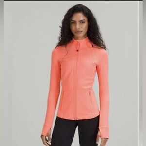 lululemon orange define jacket